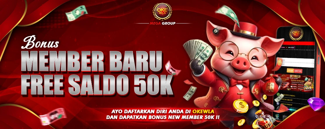 FREE SALDO MEMBER BARU 50K